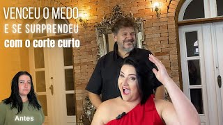 CORTE CURTO CABELO LISO E VOLUMOSO ✂️ SEM MEDO DE CORTAR O CABELO