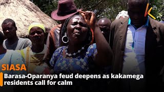 Barasa-Oparanya feud deepens as Kakamega residents call for calm