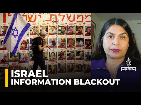 Israel's information blackout: Lack of independent reporting helping to prolong war