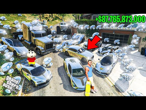 FRANKLIN TOUCH ANYTHING BECOME DIAMOND ll EVERYTHING IS FREE IN GTA5