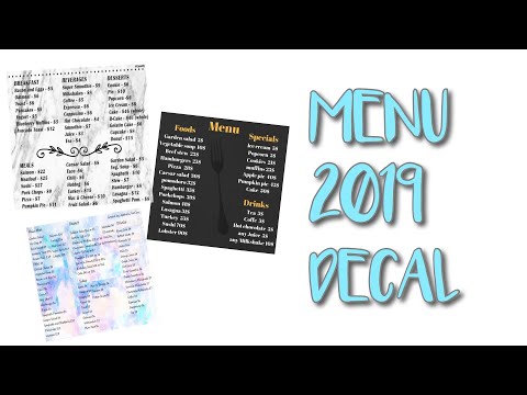 Bloxburg Menu Id Codes 07 2021 - roblox menu decal