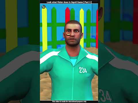 Look what Victor does in Squid Game [ Part 4 ]