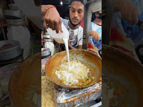 White sauce pasta || Very famous in Karol Bagh for ₹70/- || Delhi #streetfood