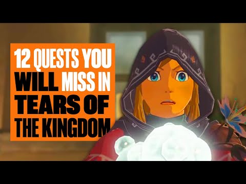 12 HIDDEN Quests In Tears of the Kingdom - HIDDEN QUESTS IN TEARS OF THE KINGDOM + LOCATIONS!