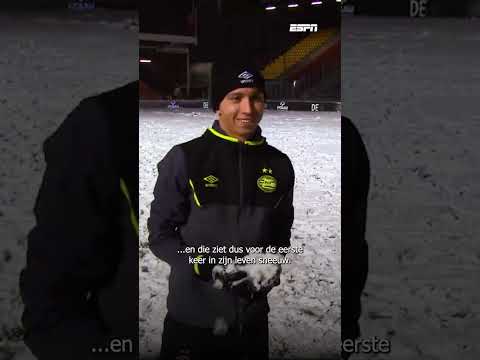 Toen Mauro Jr voor het eerst sneeuw zag βοΈ