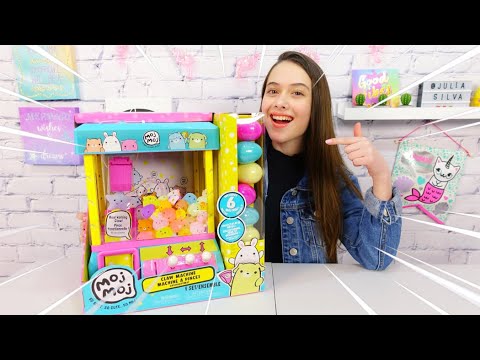 MÁQUINA DE PEGAR SQUISH SURPRESA (CLAW MACHINE MOJ MOJ)