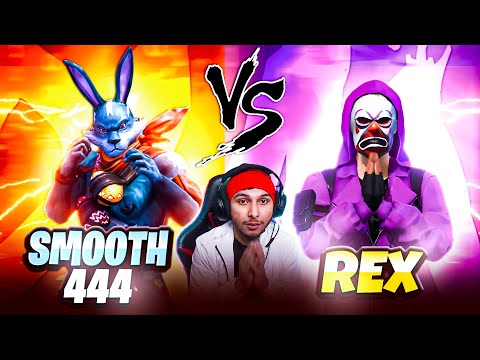 Smooth444 👿 vs Rex Tufan💀 Best Match Ever 🥵- Garena Free Fire