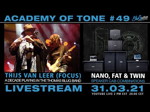 Academy of Tone #49: speaker cab combinations + Jack Gardiner’s AMP1 video + Thijs van Leer