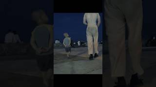 POV: a random toddler follows you
