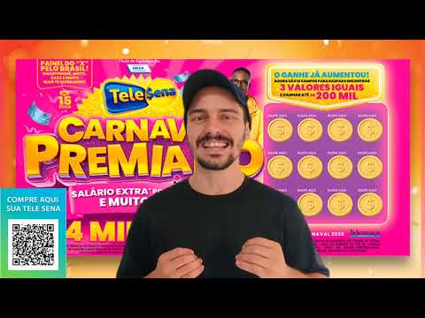 SORTEIO DA TELE SENA PROMOÇÃO SALÁRIO EXTRA - 03/02 e 04/02