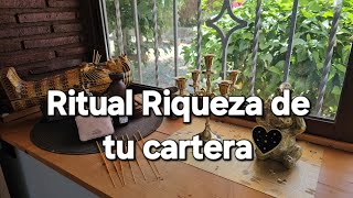 Ritual riqueza de tu cartera