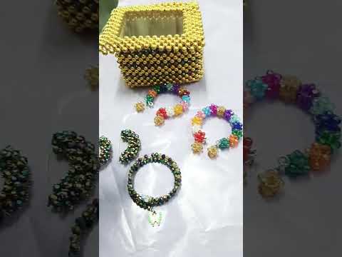 Handmade Jewelry Order Is Ready 😍✨ | Beaded Jewelry Packing #shorts #beadedbox #myhandmade #diy