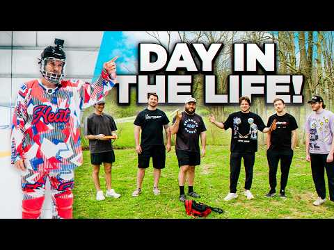 DAY IN THE LIFE OF OF A HOCKEY YOUTUBER... *WISH CUP EDITION*