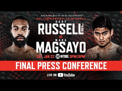 Gary Russell Jr. vs Mark Magsayo FINAL PRESS CONFERENCE | Watch Live