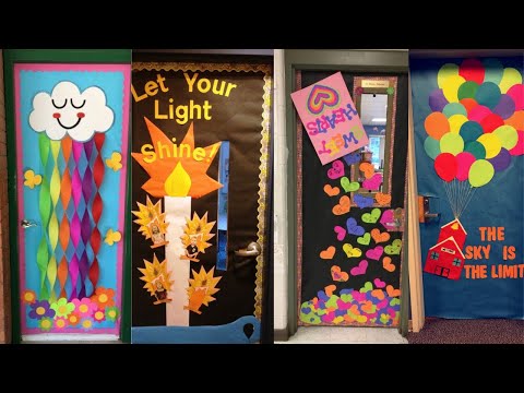 Latest Classroom door Decoration ideas | Classroom...