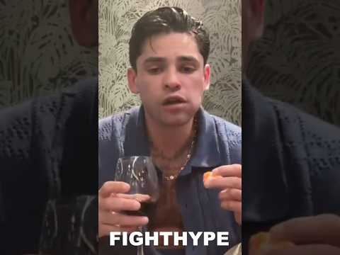 Ryan garcia reveals he drank right before devin haney fight & tells friend hold his beer