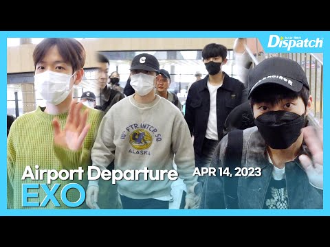 엑소, "완전체 출국길, 황홀해" l EXO, "The whole group, It's fascinating" [공항]