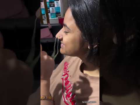 Nose pin nikalne ka sahi tarika #makeup #wedding #viralvideo #hairstyles #harshitamakeovers