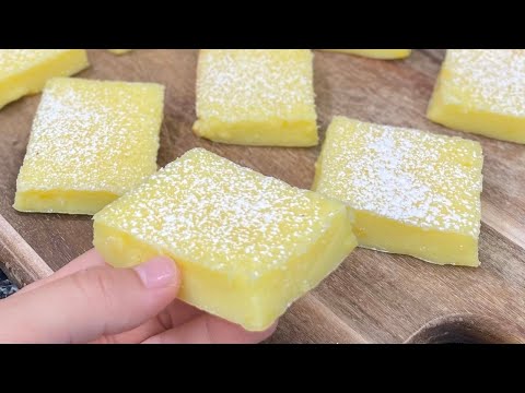 2 Citrons pour ce dessert frais et léger 🍮🍋 Sans beurre, Sans farine et Sans gélatine