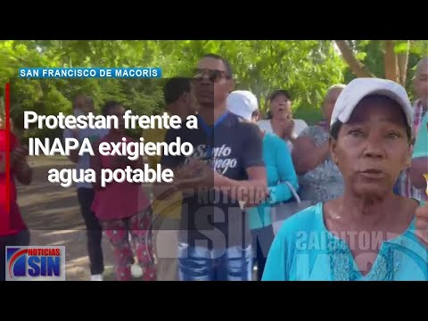 Residentes en sector Mamá Tingo exigen agua potable