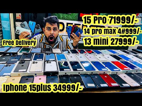 Dussehra Sale iPhone 15 pro 71999/- 13 ₹ 21999/- 15 plus 34999/- 13 mini 27999/- Second hand iphone