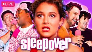 we threw a LIVE *Sleepover* party with @PrettyMuchIt and @MoviesinDepth