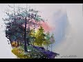 Whispers of the Forest in Watercolor