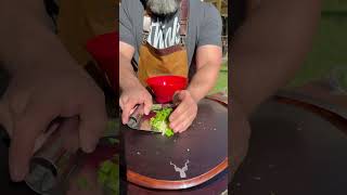 Paleta de cordeiro com molho de hortelã