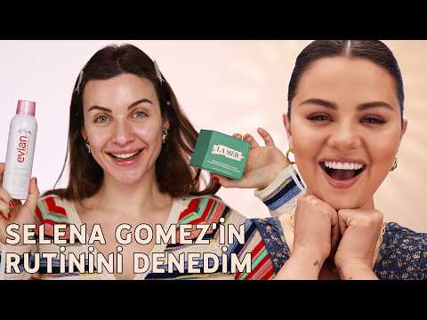 SELENA GOMEZ'İN GERÇEK CİLT BAKIM RUTİNİ 🎤👩🏻 🧴