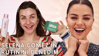 SELENA GOMEZ'İN GERÇEK CİLT BAKIM RUTİNİ 🎤👩🏻 🧴