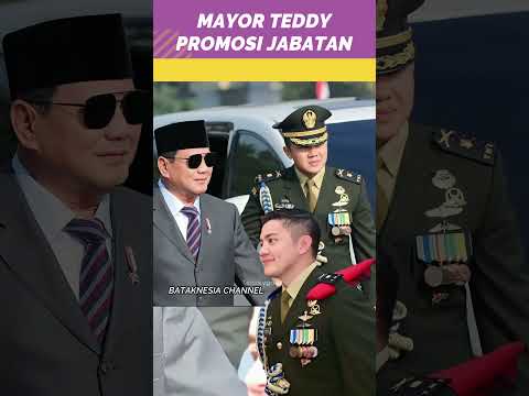 Akhirnya..Jenderal Maruli promosikan Mayor Teddy, tidak lagi ajudan prabowo #shortsvideo #bataknesia