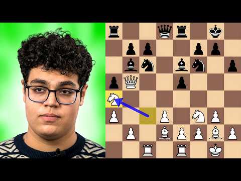Move 15 Blunder in the Reverse Dragon — Le vs Suleymanli