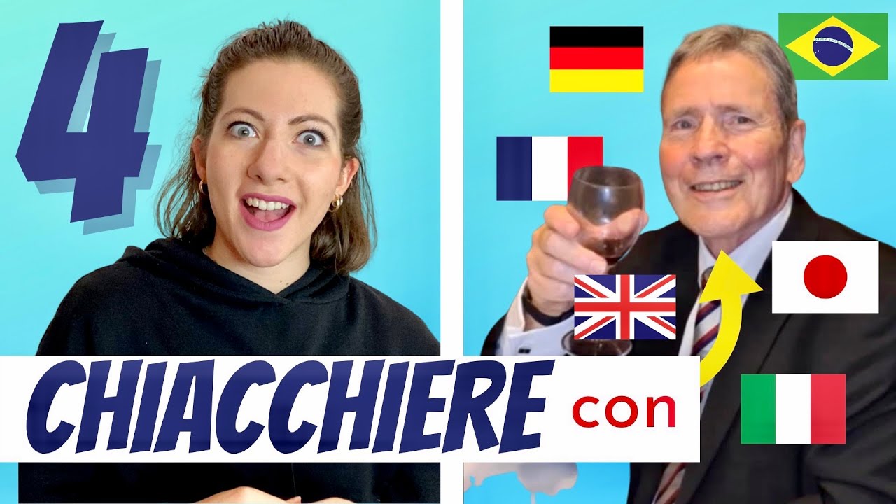 POLIGLOTTA (inglese) IMPARA ITALIANO: È la lingua più facile che io abbia studiato 6 consigli