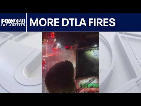Another fire at abandoned downtown LA building raises <strong>safety</strong> concerns