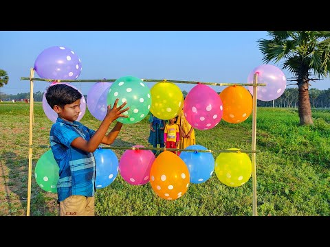 outdoor fun with Flower Balloon and learn colors for kids Episode-15.