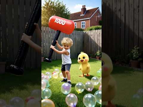 चिंटू और बत्तख ने मस्ती से गुब्बारे फोड़े😛🙄 #cartoon #shorts #hindicartoon #viralvideo