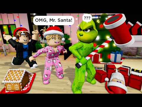 FINDING SANTA ON CHRISTMAS EVE 🤶🏻🎄 Roblox Brookhaven 🏡 RP - Funny Moments