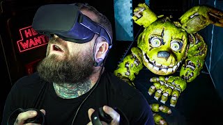FNAF in VR is actually really scary