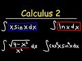Integration Techniques and Trigonometric Identities