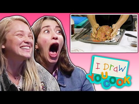 Alix & Alexis React To Their First I Draw, You Cook Episode ? Tasty