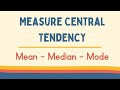 Understanding Measures of Central Tendency