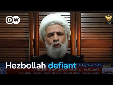 Hezbollah says it's ready for Israeli incursion as Beirut's displaced sleep in the streets| DW News