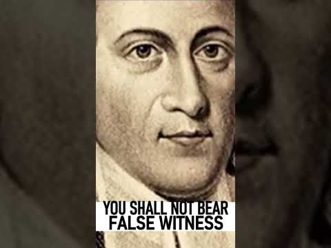 You Shall Not Bear False Witness - Puritan Jonathan Edwards Sermon #shorts #christianshorts #bible