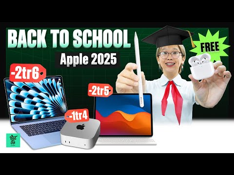 2025 Apple tặng AirPods 4 ANC, Apple Pencil Pro: Giảm tới 10 triệu cho sinh viên Việt Nam!