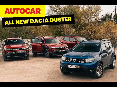 Dacia Duster walkaround old v new - which wins?