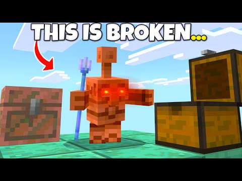 Minecraft's New Copper Golem IS BROKEN! (And here's how to fix it)