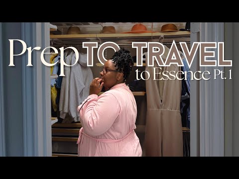 Preparing to Travel on ONE INCOME | Plus Size Travel Prep Vlog