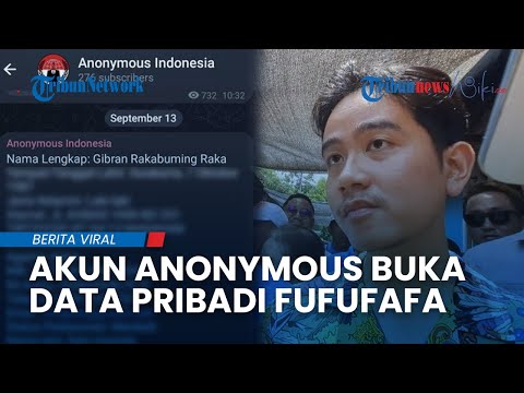 Kominfo Tak Kunjung Track Pemiliknya, Muncul Akun Anonymous Beberkan Data Pribadi Akun Fufufafa