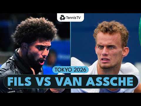 Arthur Fils vs Luca Van Assche High-Quality Match 🔥 | Tokyo 2026