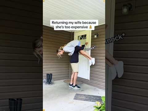 Send my wife back to her parents’ house because of her…#funny #youtube #funnyprank #funnyvideo
